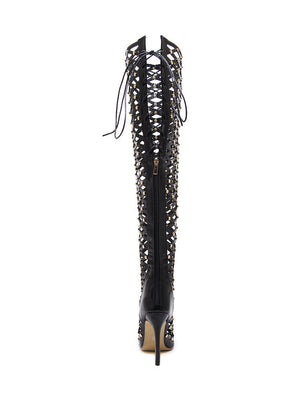 Studded Over The Knee Boots