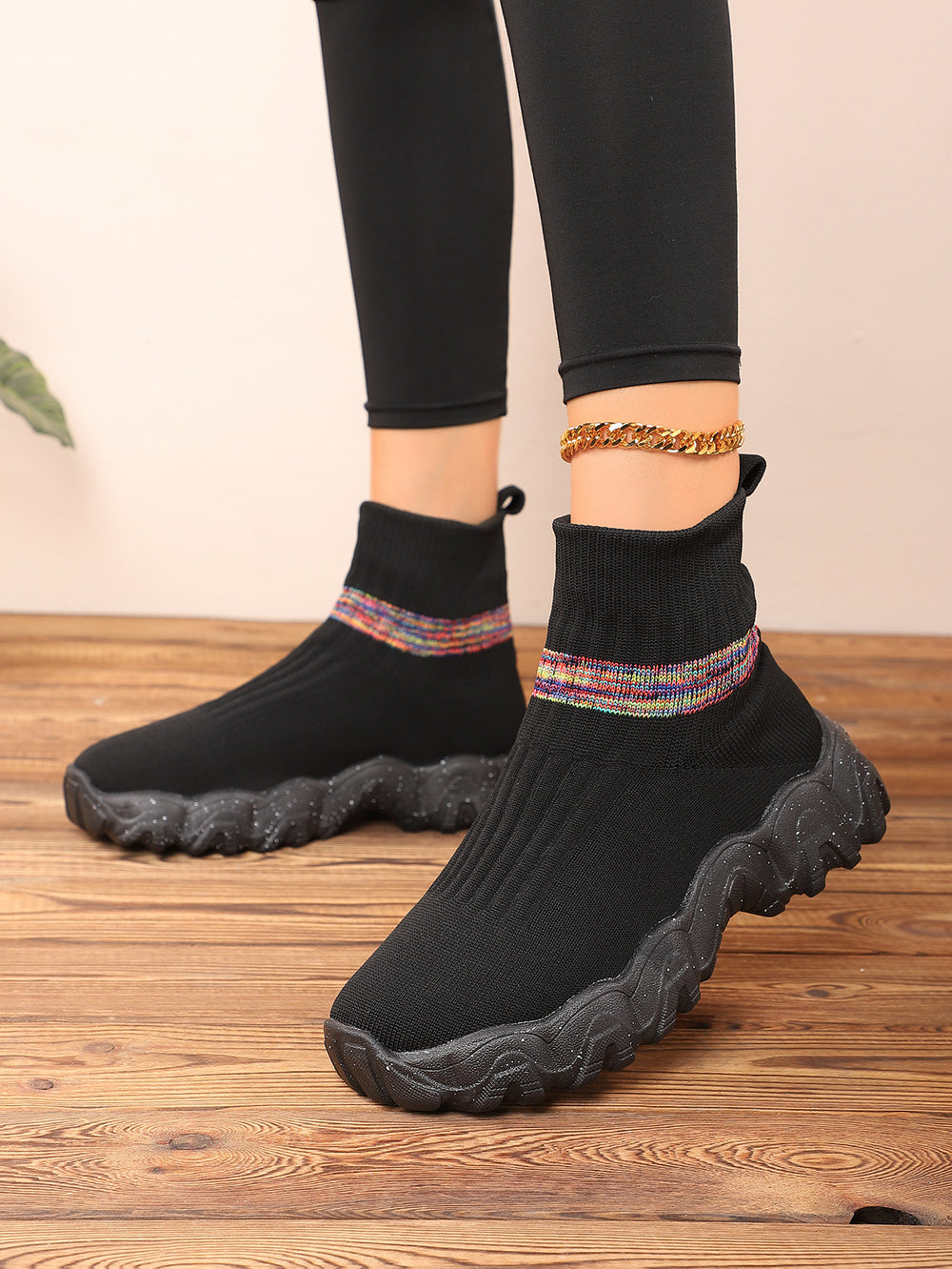 Flat Outdoor Socks Boots