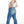 Women Super High Rise Stretch Bootcut Grinding Jeans  Pants Plus Size BYF1113