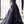 V Neck Slit Glitter Tube Gown