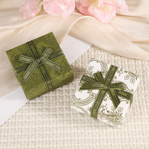 Elegant Butterfly Bow Jewelry Gift Box