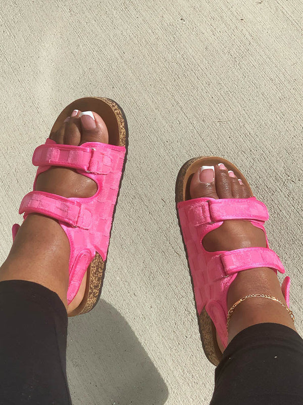 Velcro Flat Sandals