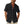 Men's summer lapel solid color cotton and linen cardigan casual short-sleeved shirt