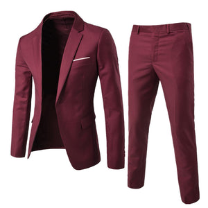 Men's suit trouser suit