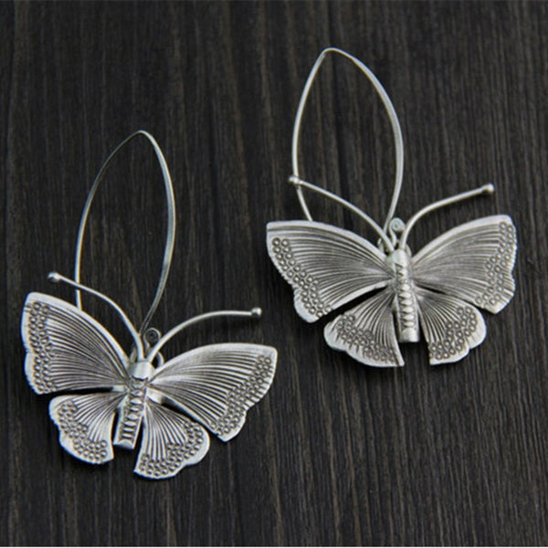 Retro Butterfly Earrings