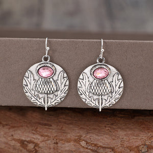 Vintage Style Bauhinia  Earrings