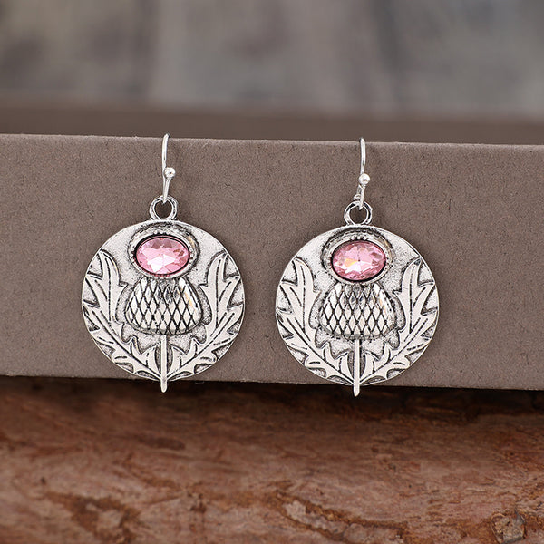 Vintage Style Bauhinia  Earrings