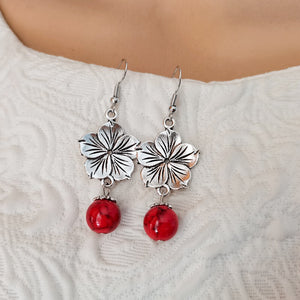 Ethnic Flower Earrings