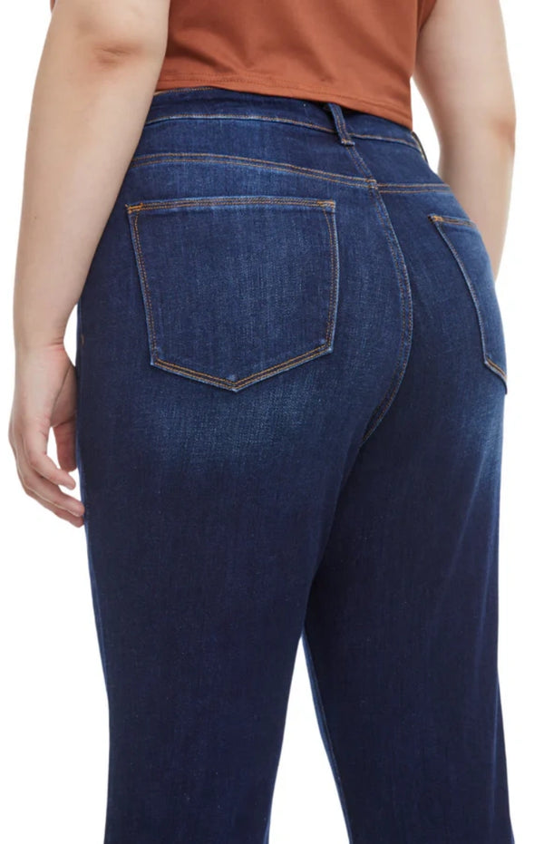 High Rise  Stretch Flare Plus Size Jeans