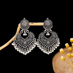 Retro Ethnic Style Alloy Earrings