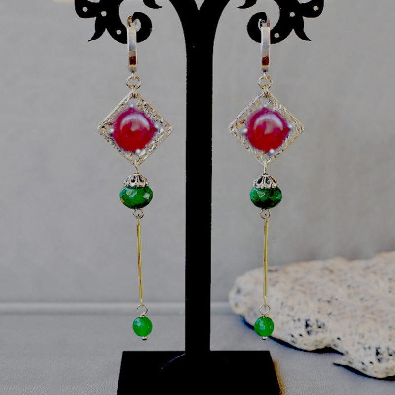 Ruby Earrings