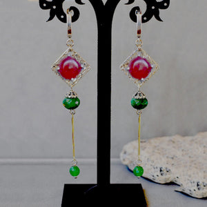 Ruby Earrings