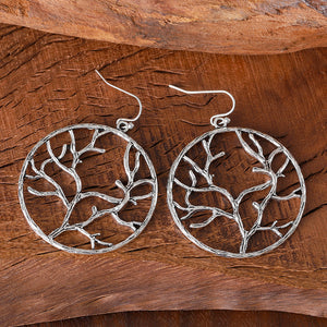 Vintage Tree of Life Earrings