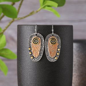 Leaf Pattern Earrings