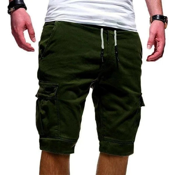 Summer Men's Fashion Beach Loose Cargo Shorts