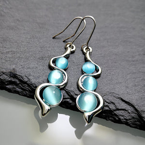 Bohemian Creative Curve Wave Shaped Earrings