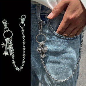 Crodo Element Pant Chain Pendant Sword Bead Cross Waist Chain Lobster Buckle Pendant Jeans Chain Valentine's Day Gift