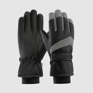 Men'S Outdoor Ski Non-Slip Waterproof Touch Screen Gloves