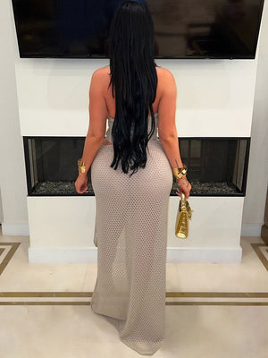 Vacay Mesh Maxi Dress