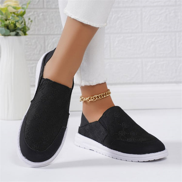 Platform Slip On Shoes Breathable Shoes