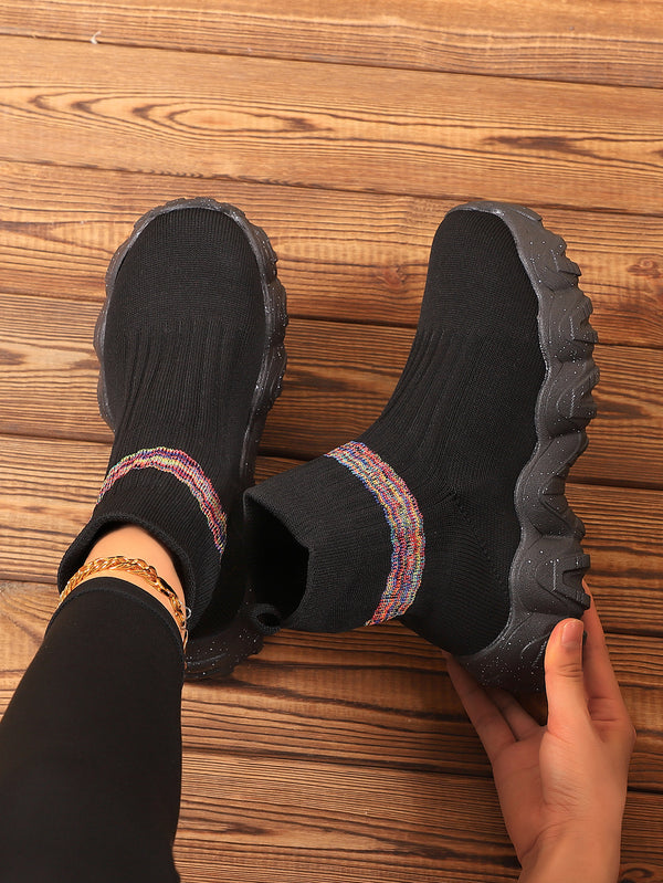 Flat Outdoor Socks Boots