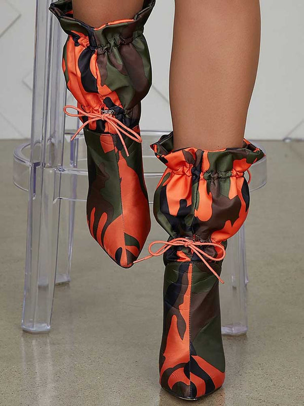 Ankle Camo Boots