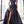 V Neck Slit Glitter Tube Gown