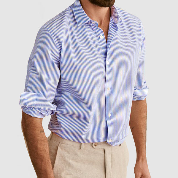 Gentleman's Cotton Everyday Striped Shirt