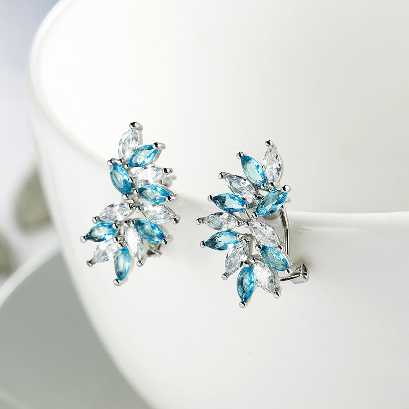 Atmospheric Topaz Color  Earrings