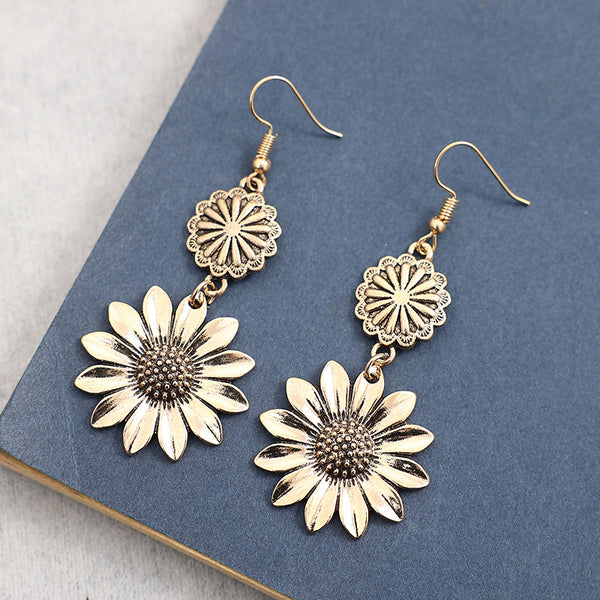 Vintage Flower Earrings