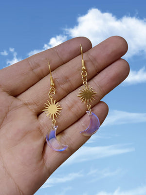 Sun Moon Earrings