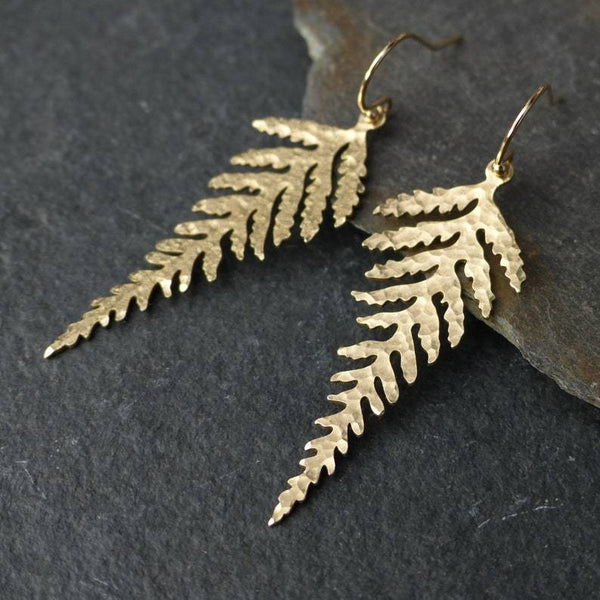 Gold Leaf Earrings