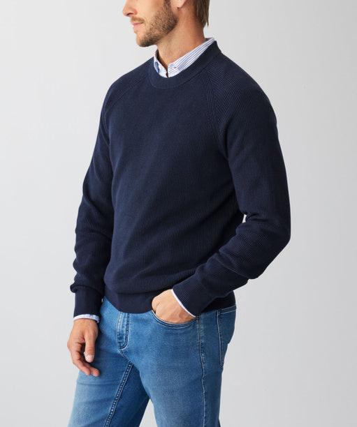 Men's Cotton Pullover Knit Sweater