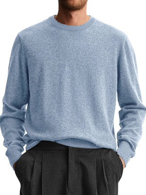 Men's Fashion Casual Round Neck Long Sleeve Sweater