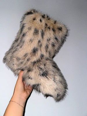 Faux Fur Snow Boots