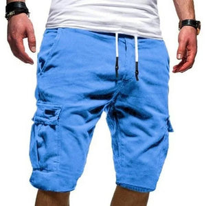 Summer Men's Fashion Beach Loose Cargo Shorts