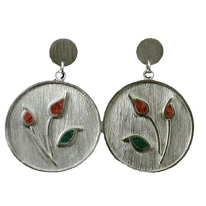 Plant Flower Earrings