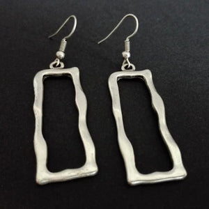 Square Hollow Earrings