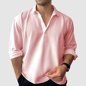 Men's casual long sleeve shirt