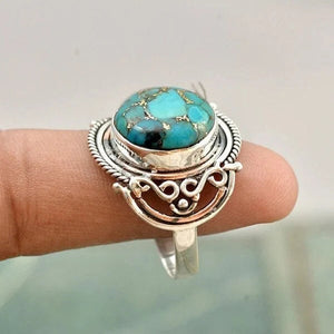 Boho Turquoise Ring