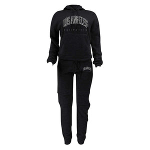 Casual Sweatshirt Two Piece Sports Set