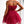 Bow Decor Layered Tulle Cocktail Dress