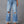 Wide Leg Fringe Washed Hole High Waist Straight Jeans