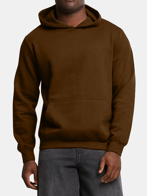 Men's Heavyweight Casual Peplum Hooded Sweatshirt