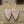 Natural Stone Heart Earrings