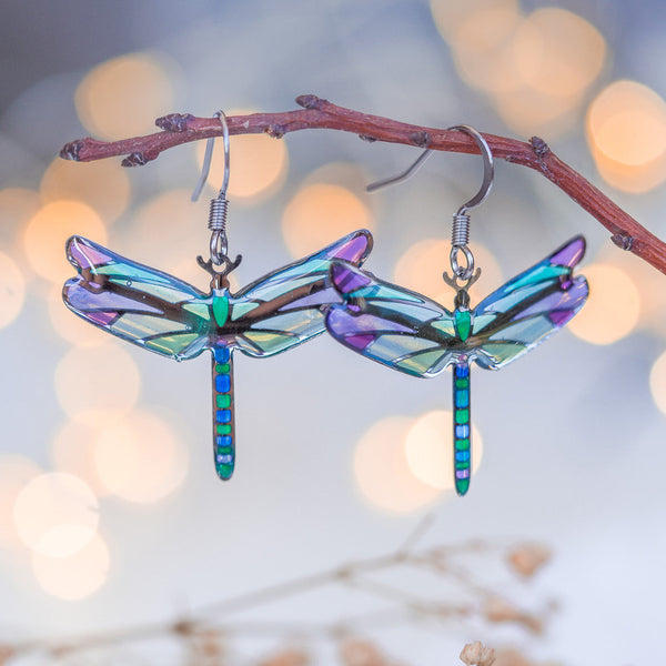 Unique Cute Dragonfly Fairy Earrings