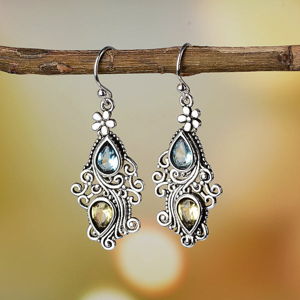 Water Drop Pear shaped Earrings