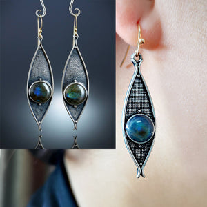 Creative Eye Shining Stone Earrings