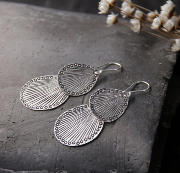 Retro  Leaves Earrings