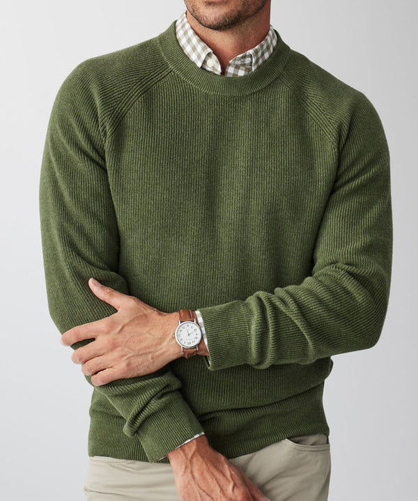 Men's Cotton Pullover Knit Sweater